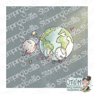 Stamping Bella Stempel - Spec-Tacular Earth & Moon